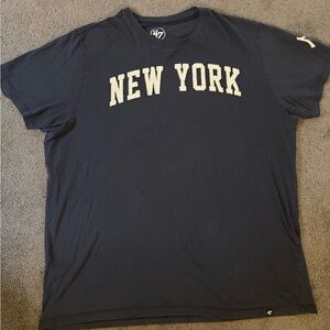 47 Brand New York Yankees Short Sleeve Tee size large